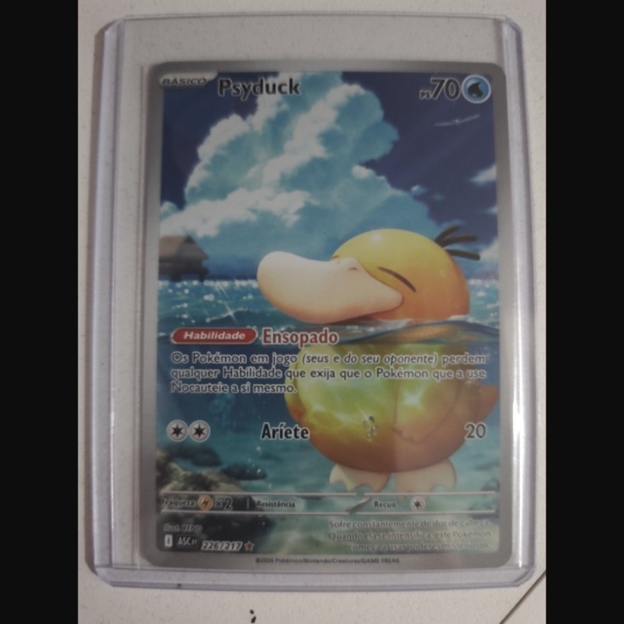 Foto do card PSYDUCK 226/217 - EM JAPONÊS